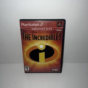 The Incredibles PS2 PlayStation 2 GH - Complete CIB - Tested and Working!
